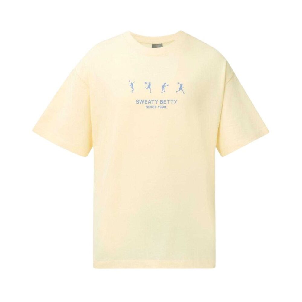 Sweaty Betty Womens/Ladies Tennis T-Shirt / Yellow/Blue